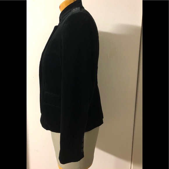 Pursuits LTD Velvet Jacket Sz 14 🦋Buttons Down - Picture 11 of 15